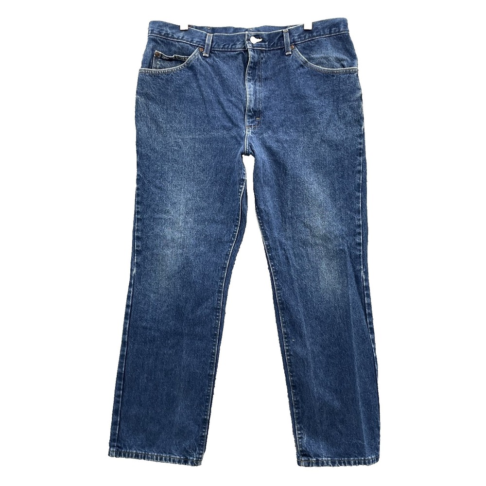 Vintage Lee Jeans Mens 36x28* Straight Denim Y2K Streetwear Workwear 90s Classic